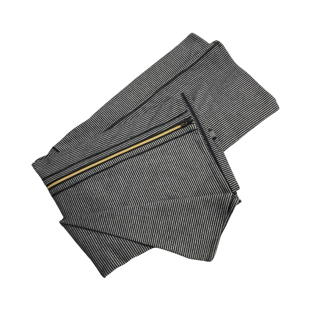 Striped Black and White Women's Scarf